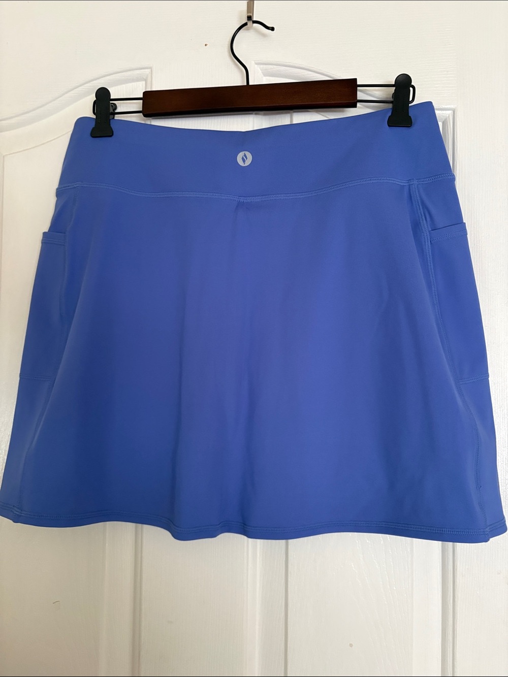 Skechers Blue Athletic Skort with Side Pockets - Picture 2 of 4